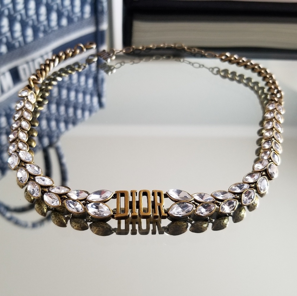 DIOR SWAROWSKI Chocker Necklace Limited Edition